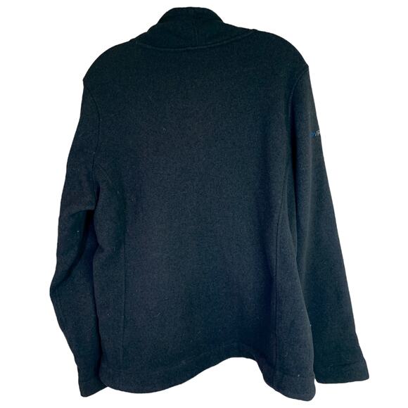 The North Face Jacket Wmn XL Black Sweater Fleece Full Zip Viral Gains Logo NWT - Picture 3 of 8